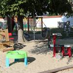 Bild der Kita Könderitz - Außenbereich &copy;Gemeinde Elsteraue