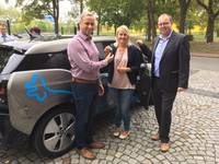 Elektroauto [(c) Gemeinde Elsteraue]