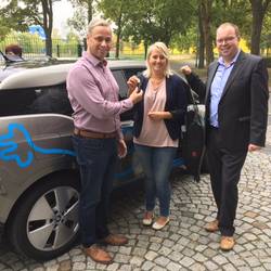 Elektroauto [(c): Gemeinde Elsteraue]